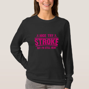 Frauen Stroke Survivor Niedliche Gehirnattacken Mä T-Shirt