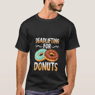 Frauen stürzen sich für das Donuts Gym Workout T-Shirt