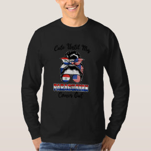 Frauen Süß, bis mein Paraguayer rauskommt Paraguay T-Shirt