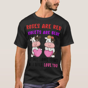 Frauen Süße lustige Kuh individuell für Kuhliebhab T-Shirt