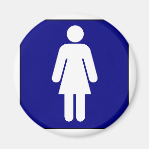 Frauen-Symbol Magnet