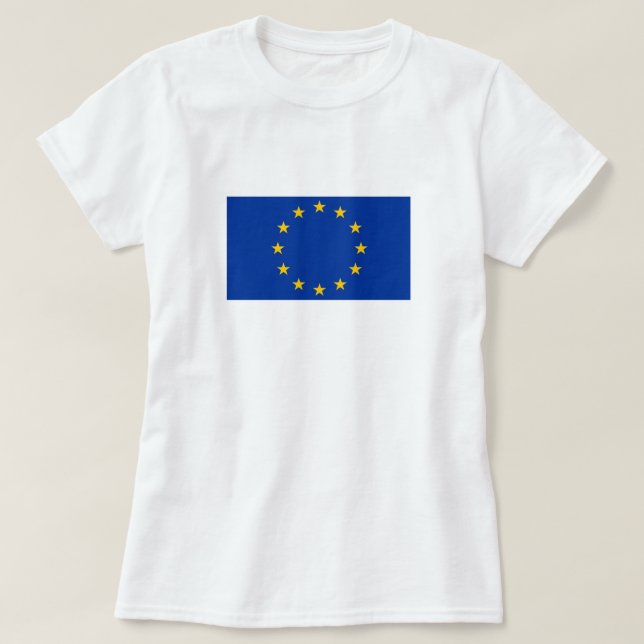 Frauen T-Shirt Europa (Design vorne)