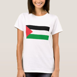 Frauen T Shirt mit der Flagge Palästinas