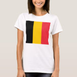 Frauen T Shirt mit Flagge Belgiens<br><div class="desc">Fügen Sie Ihrem Kleiderschrank eine Touch belgischen Stolzes mit unserem exklusiven T - Shirt mit belgischer Flagge hinzu! Dieser T - Shirt ist mit viel Liebe zum Detail gestaltet und ist mehr als nur ein stilvolles Kleid, denn er ist ein Feier des reichen belgischen Kulturerbes und des kulturellen Stolzes. Das...</div>