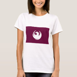 Frauen-T-Shirt mit Flagge von Phoenix, Arizona, US T-Shirt