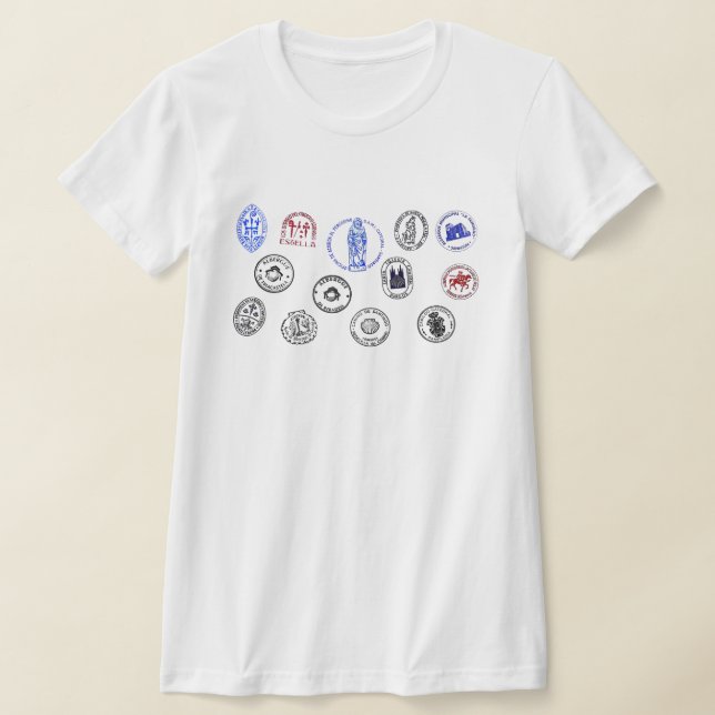 Frauen T-Shirt Saint James Way (Ablage )