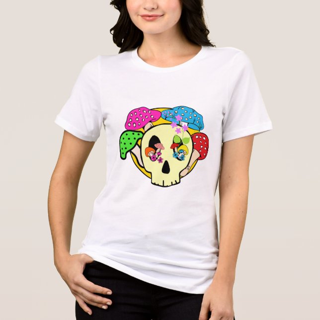 Frauen T-Shirt Tri-Blend Shirt (Vorderseite)
