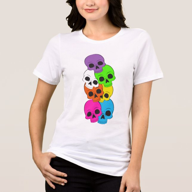 Frauen T-Shirt Tri-Blend Shirt (Vorderseite)