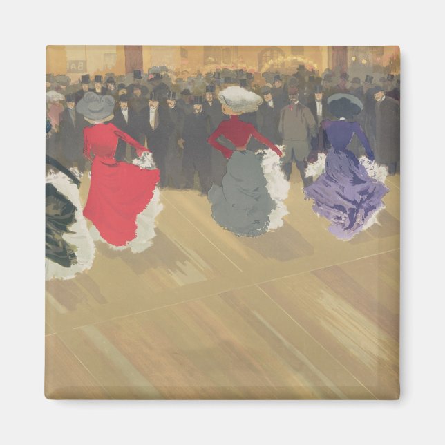 Frauen tanzen die Dosen Magnet (Vorne)