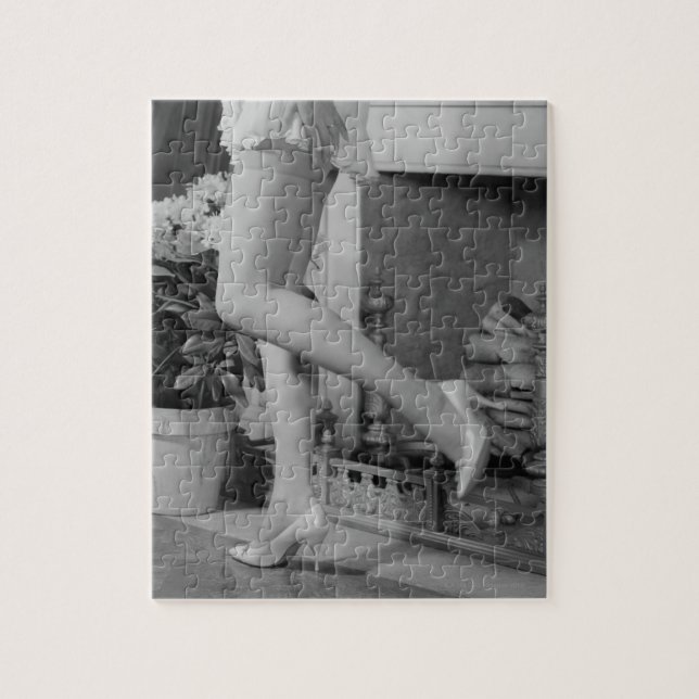 Frauen-Tanzen Puzzle (Vertikal)