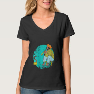 Frauen tanzen Schlange Flute Reptile Schlange Char T-Shirt