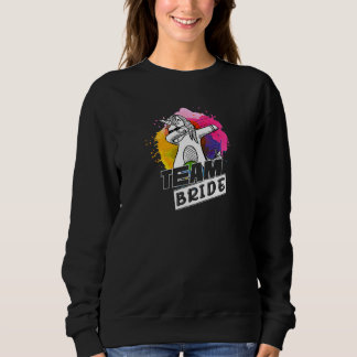 Frauen Team Braut  Frauen Junggesellinnenabschied  Sweatshirt