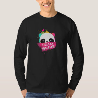 Frauen Team Braut Frauen Junggesellinnenabschied T-Shirt