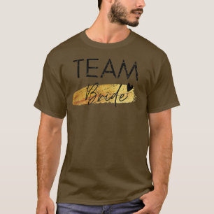 Frauen Team Braut Hochzeit Junggesellinnenabschied T-Shirt