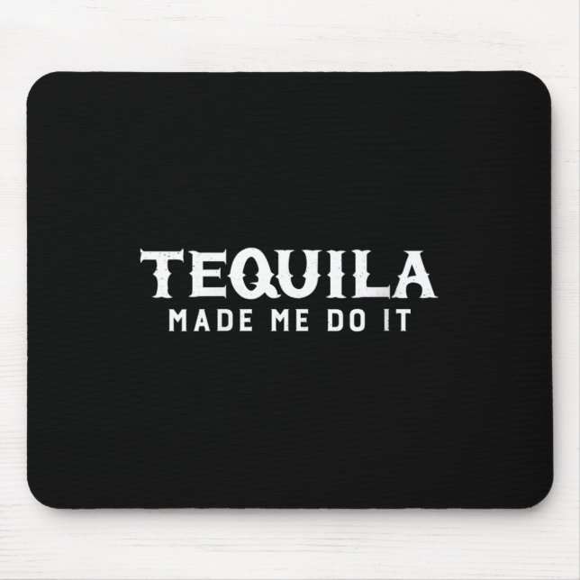 Frauen Tequila ließ mich Cinco de Mayo Drinkin mac Mousepad (Vorne)