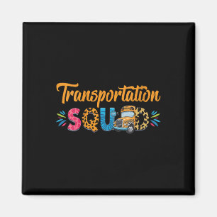 Frauen-Transport-Team Zurück zur Schule Stolz B Magnet