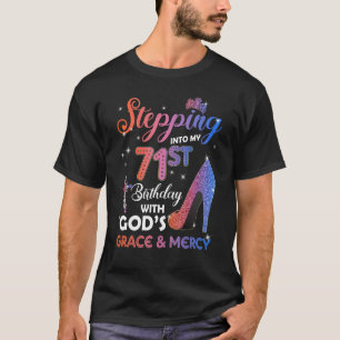 Frauen treten in meine 71. Geburtstagspumpe ein 71 T-Shirt