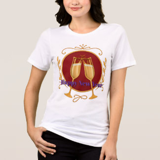 Frauen Tri-Blend-Shirt - Frohes neues Jahr Tri-Blend Shirt