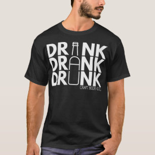 Frauen trinken Betrunken VNeck T-Shirt