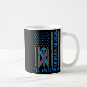 Frauen Typ 1 Diabetes Aufklärung T1d Warrior Typ Kaffeetasse