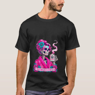 Frauen Überstimulierte Mamas Club Neurodivergente  T-Shirt