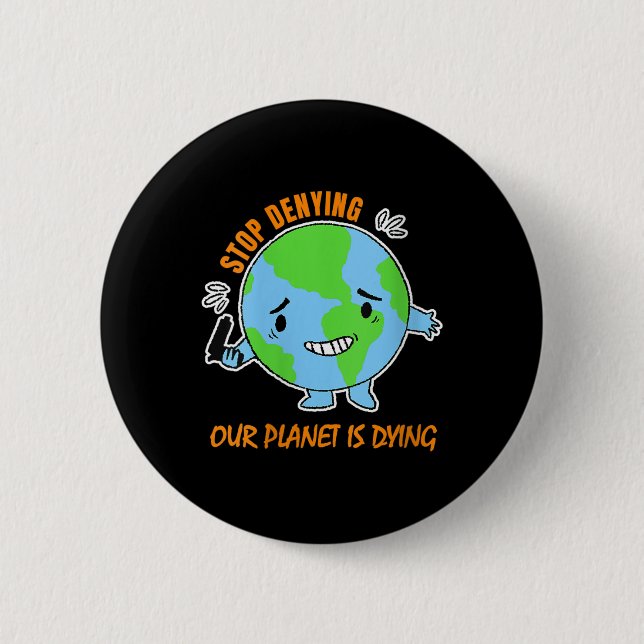 Frauen - Umweltschutz und Klimawandel Button (Vorderseite)