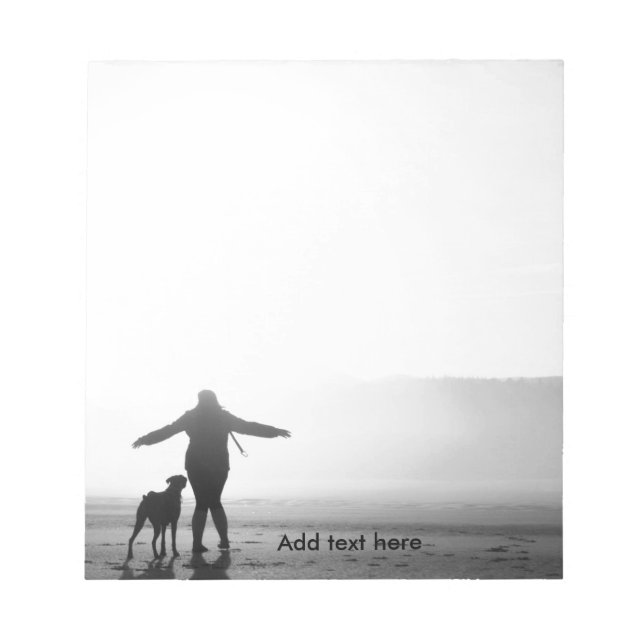 Frauen und Hunde - Die Einzigen der Welt Notizblock (Vorderseite)