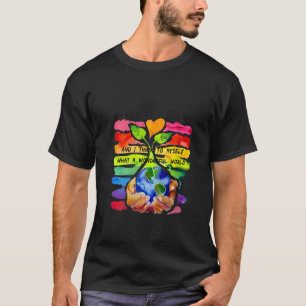 Frauen und ich denken für mich, was für eine wunde T-Shirt