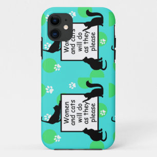 Frauen und Katzen tun, was sie tun möchten Case-Mate iPhone Hülle