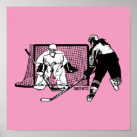 Frauen und Mädchen spielen im Internet-Hockey-Spie
