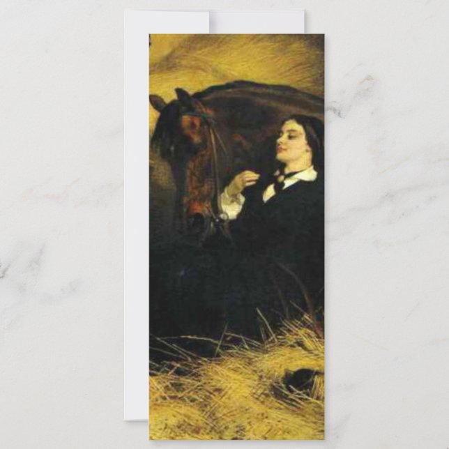 Frauen und Pferd Einladung (Vorderseite)
