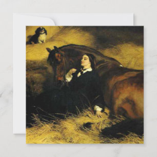 Frauen und Pferd Einladung