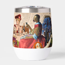 Frauen und Wein Collage