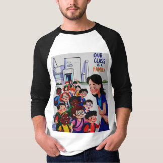 Frauen Unsere Klasse ist eine Familie T-Shirt