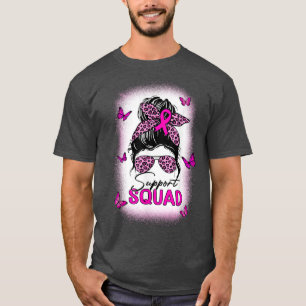 Frauen unterstützen das Auftreten von rosa Brustkr T-Shirt