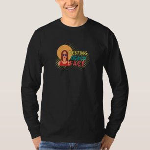 Frauen Urlaubsmodus Entspanntes Strandgesicht Somm T-Shirt
