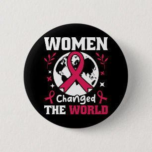 Frauen veränderten die Welt Feministisch Button