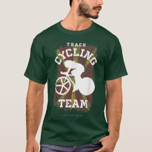 Frauen verfolgen Radfahrrad Mazedonien Road Speed T-Shirt