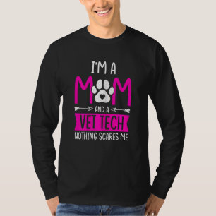 Frauen Veterinärmedizinischer Mama Veterinärmedizi T-Shirt
