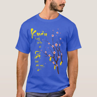 Frauen Vietnamesisches Neujahrsdekorationen 2025 X T-Shirt