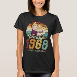 FRAUEN VINTAG 1968 BEGRENZTE AUSGABE T-Shirt