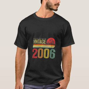 Frauen Vintag 2006 Tag 16 Jahre alter Witz 16th B T-Shirt