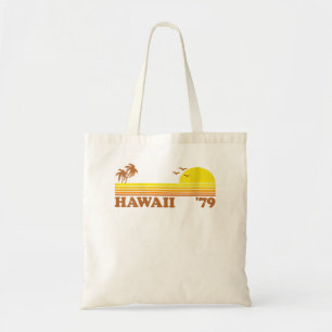 Frauen Vintag Hawaii Retro Hawaiian Beach Surfing Tragetasche