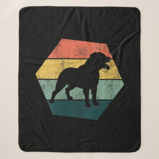 Frauen Vintag Hexagon Rottweiler Geschenk Rottweil Sherpadecke
