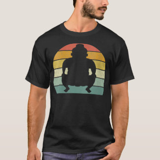 Frauen Vintag Retro Japanischer Sumo Wrestling Fan T-Shirt