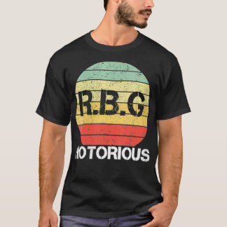Frauen Vintag Ruth Bader Ginsburg Notorious RBG P T-Shirt