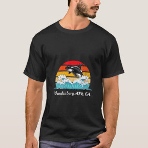 Frauen Vintag Vandenberg-AFB CA Not Orca K T-Shirt