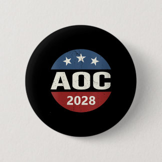 Frauen Vintag wählen Alexandria Ocasio-cortez Pres Button