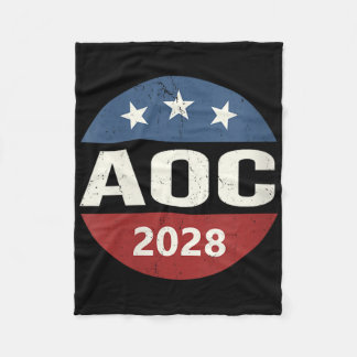 Frauen Vintag wählen Alexandria Ocasio-cortez Pres Fleecedecke