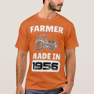 Frauen Vintager Bauer Geboren 1956 67 Jahre alt Fa T-Shirt